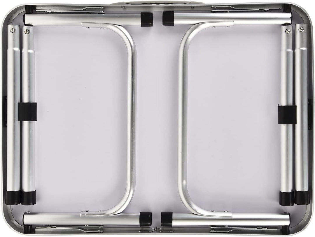 60 cm grosser Klapptisch, tragbar, kleiner Camping-Picknicktisch, Garten, Outdoor, klappbarer Esstis