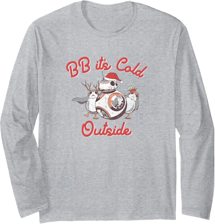 Star Wars Christmas BB It's Cold Outside Langarmshirt