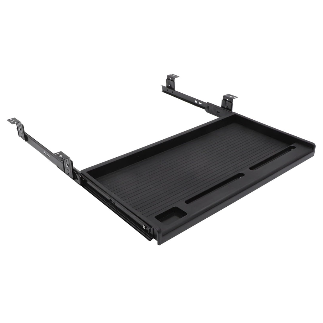 VANZACK Ergonomische Tastaturablage Untertisch aus Robustem Material Ausziehbare Schublade für PC Ta