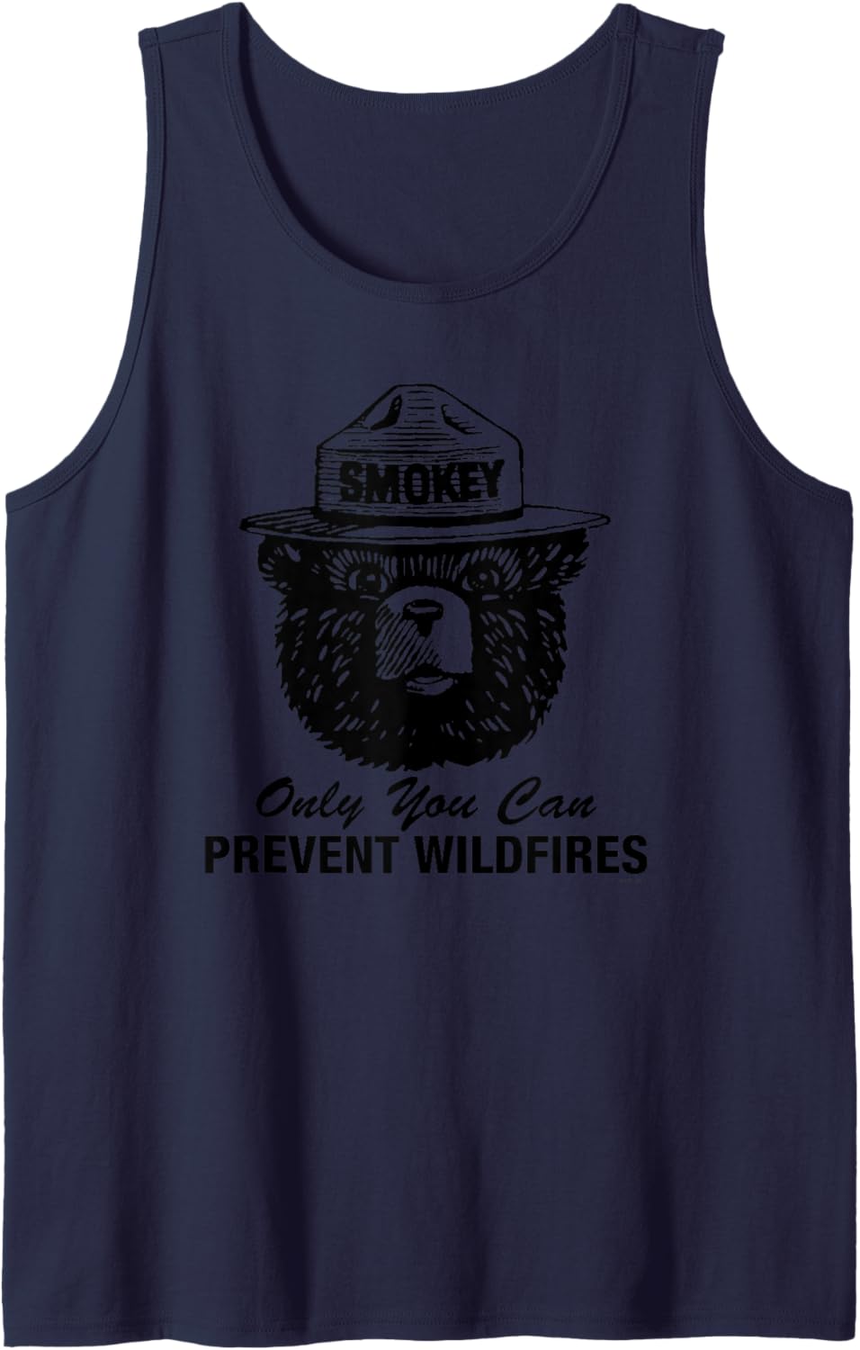 Smokey Bear Nur Sie können Waldbrände verhindern Tank Top