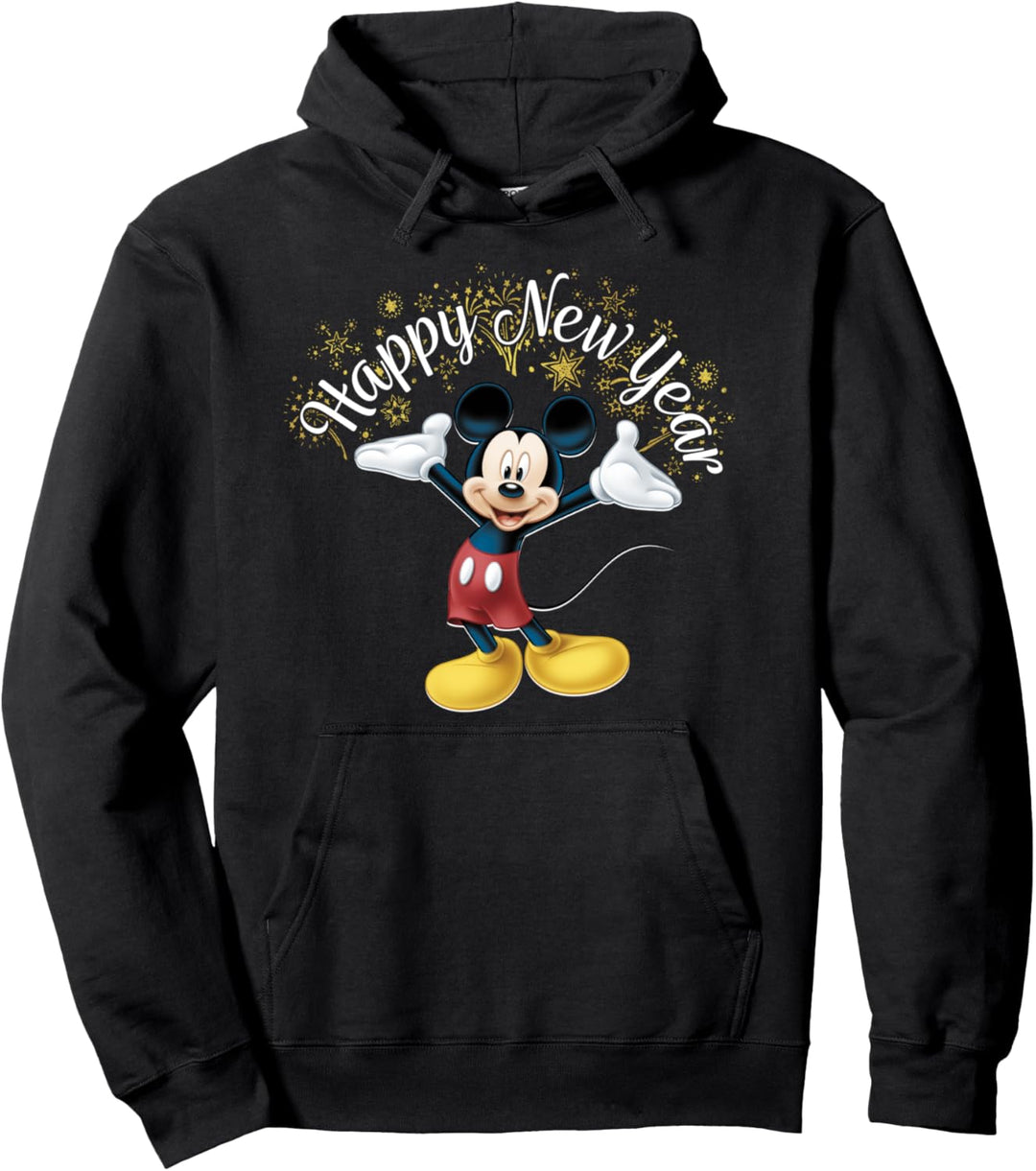 Disney Mickey And Friends Happy New Year Mickey Mouse Pullover Hoodie