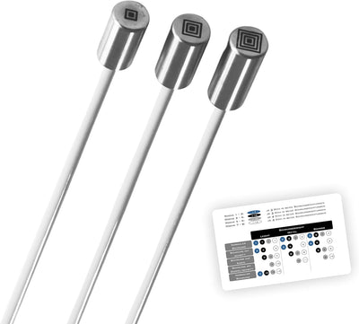 HEROGOLF Speed-Sticks - Der Golf Schwungtrainer fr mehr Geschwindigkeit, l„ngere SCHL„ge und EIN bes