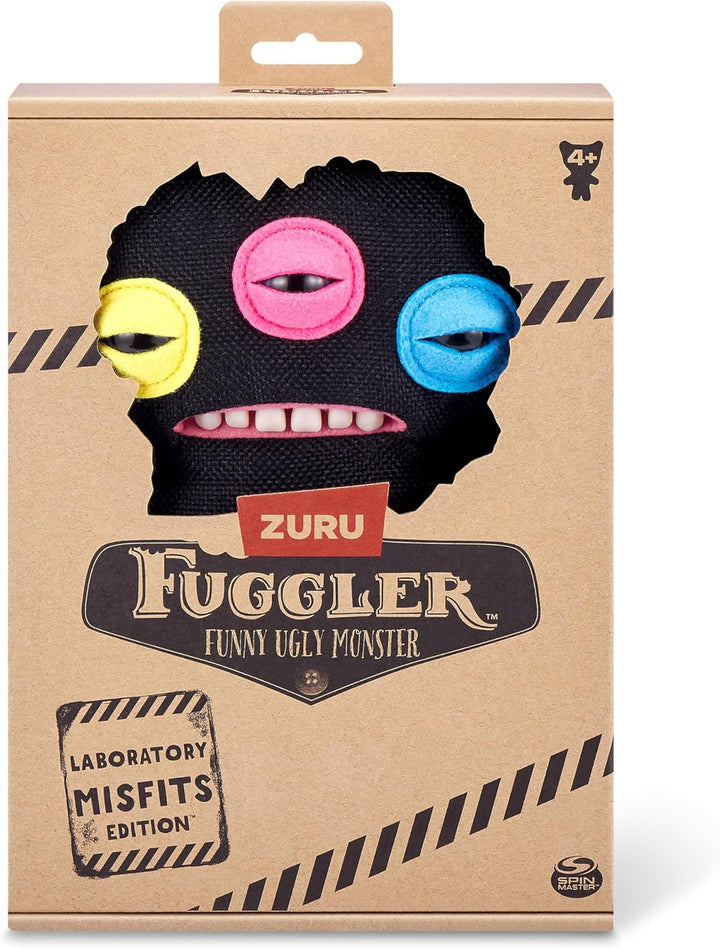 Fuggler Laboratory Misfits von ZURU Funny Ugly Monster, Plüsch, zum Sammeln, Spielzeug (Annoyed Alie