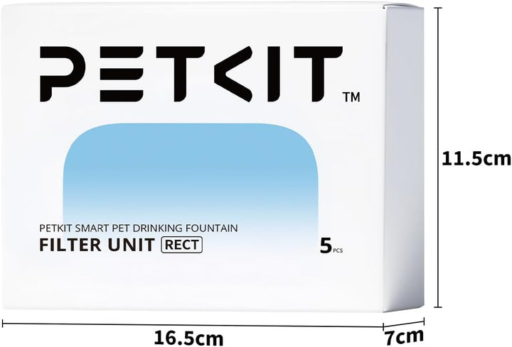 PETKIT EVERSWEET MAX Filter,Aktivkohle, Hocheffiziente Filtration,5pcs für Katzen Hunde Trinkbrunnen