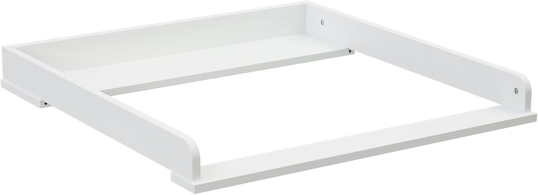 Webaby - Babykommode mit 4 Schubladen und Wickeltisch aus Holz, 70 cm UNO - Weiss, Weiß