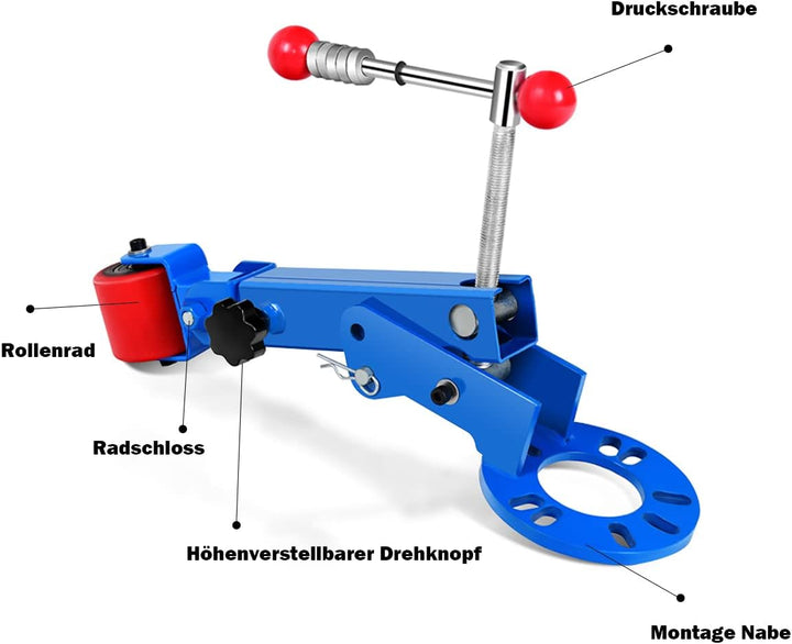 COSTWAY Bördelgerät Bördelrolle, Bördelwerkzeug für Kotflügel Pkw/Kfz/LKW, Profibördelgerät Fenderro