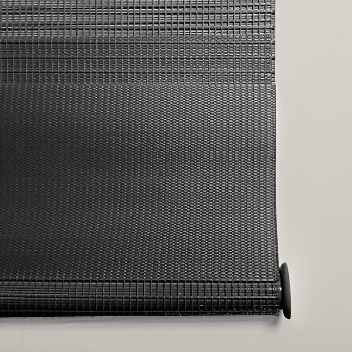 Madecostore Doppelrollo, für Tag und Nacht, Anthrazit, 105 x 190 cm, Befestigung mit oder ohne Bohre