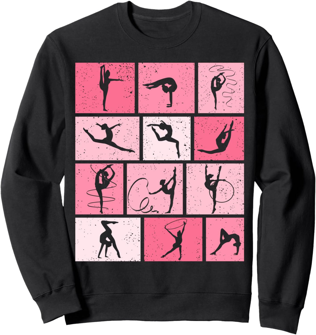 Turnerin Turnen Gymnastik Damen Mädchen Kinder Turn Sweatshirt