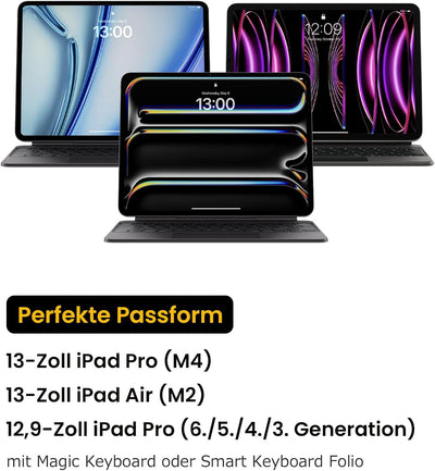 tomtoc Tasche für 12,9 Zoll iPad Pro (3., 4. und 5. Generation) 2018-2021, Rundumschutz, Robust, Was