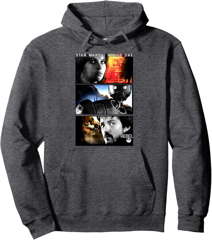 Star Wars Rogue One Rebel Hero Panels Pullover Hoodie