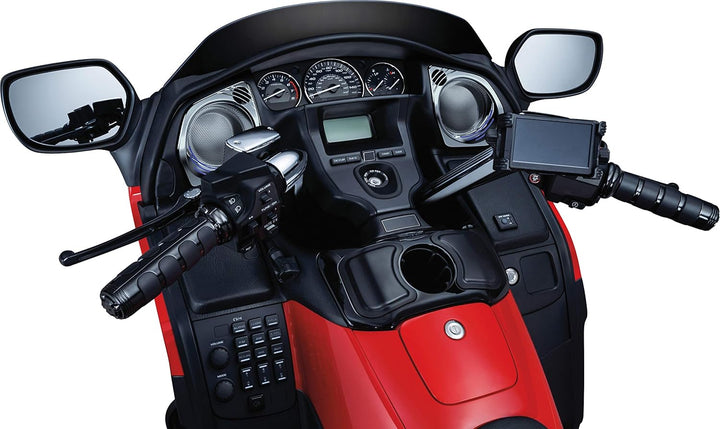 Kuryakyn 1676 Motorrad-Zubehör: Kupplung/Bremsstange-Halterung, Tech-Connect-Halterung, GPS-Geräte/T