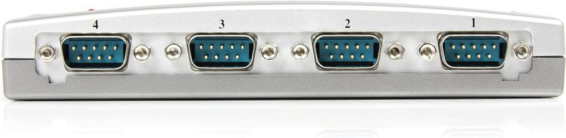 StarTech.com ICUSB2324 Adapter (4 Port USB auf seriell, RS232, DB9M, RS232) 4 Port Desktop, 4 Port D