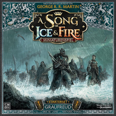 CMON, A Song of Ice & Fire – Graufreud Starterset, Erweiterung, Tabletop, 2 Spieler, Ab 14+ Jahren,