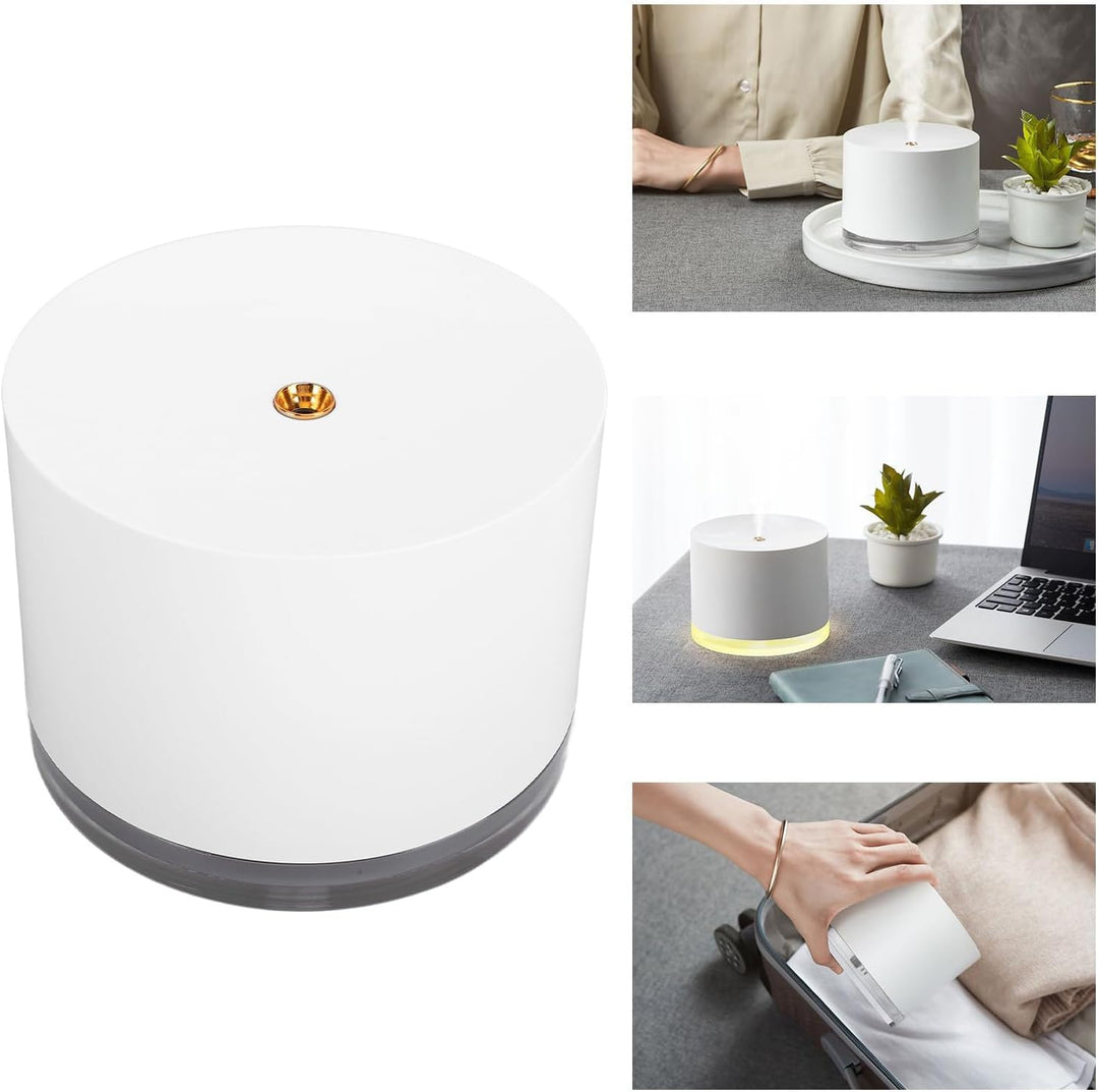 USB-Luftbefeuchter, Kabellos, 780 Ml, Grosses Fassungsvermögen, Nano-Nebel, Zwei Sprühmodi, Nachtlic