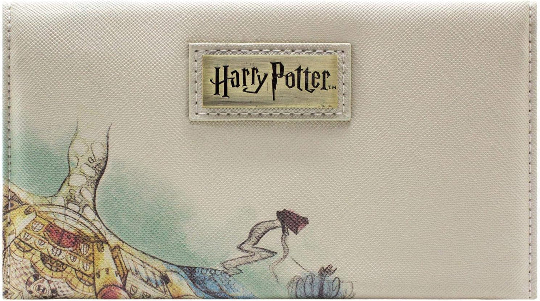 Harry Potter Waiting On My Letter Hogwarts Weiss Portemonnaie Geldbörse