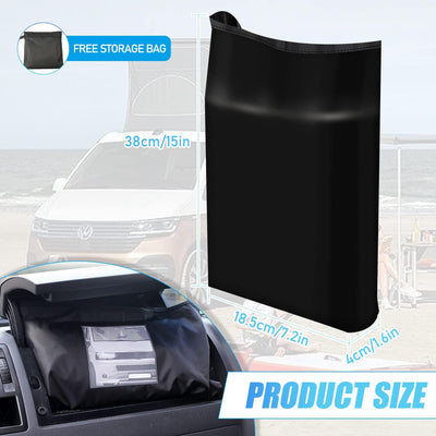 MaxAwe Frontscheibe Wrap Cover für VW T6, 600D Oxford Gewebe Auto Windschutzscheiben Abdeckung Therm