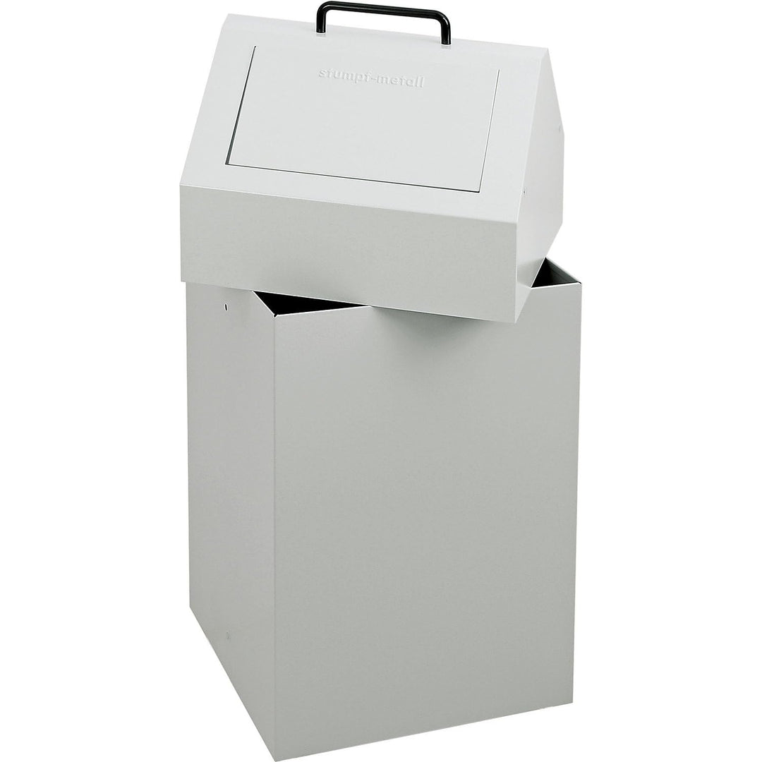 Stumpf | Wertstoffbehälter mit Einwurfklappe | Volumen 45 l | BxHxT 320 x 650 x 310 mm | stationär |