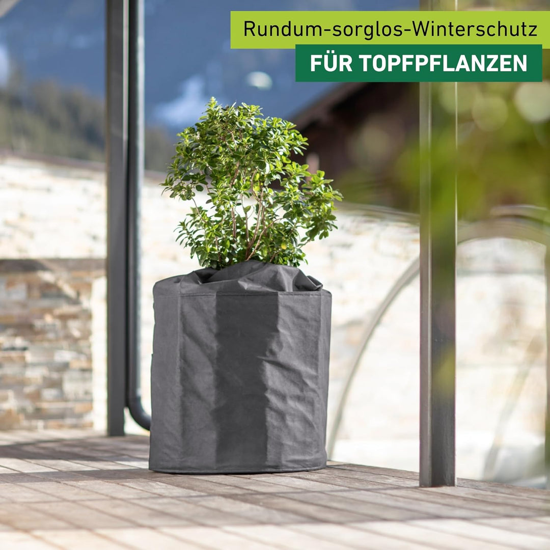 Winter-Topfschutz SUPERPROTECT XL, Thermo Pflanzkübel, Winterschutz für Topfpflanzen, Frostschutz Kü