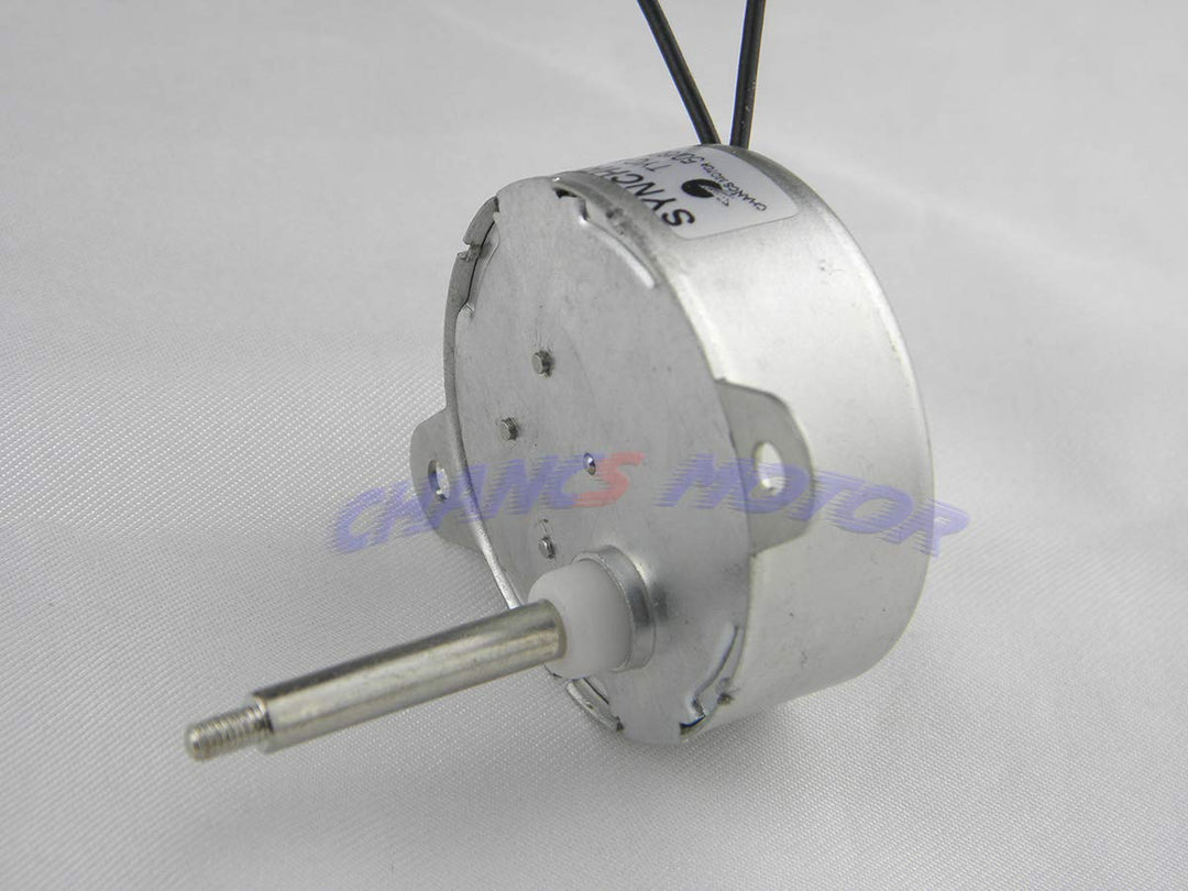 CHANCS TYC40 12V AC 5 U/min Welle 35mm Synchronmotor Mit Wechselstromversorgung - Eingang 220V Ausga
