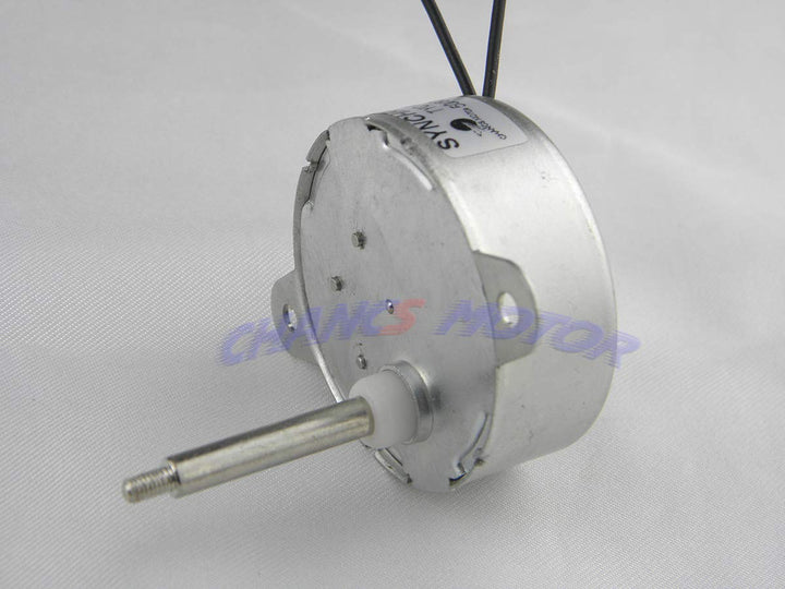 CHANCS TYC40 12V AC 5 U/min Welle 35mm Synchronmotor Mit Wechselstromversorgung - Eingang 220V Ausga