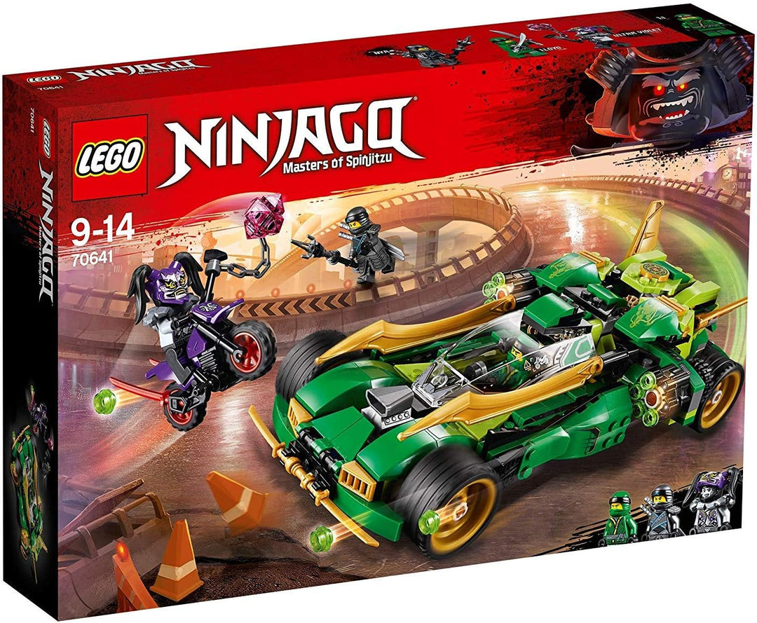 LEGO 70641 Ninjago Lloyds Nachtflitzer Unterhaltungsspielzeug, Unterhaltungsspielzeug