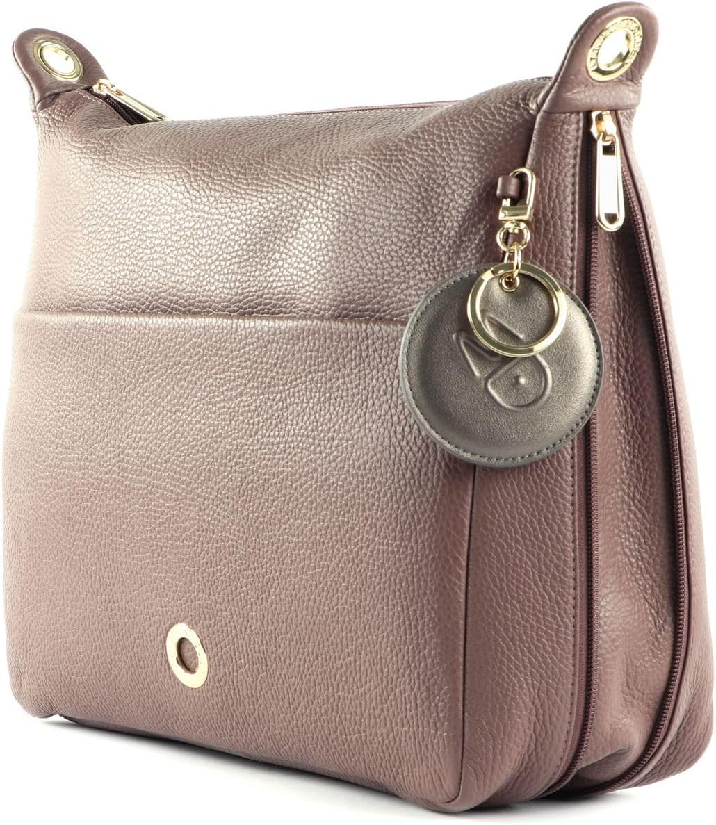 Mandarina Duck Damen Mellow Leather Crossover Balsamic, Balsamic