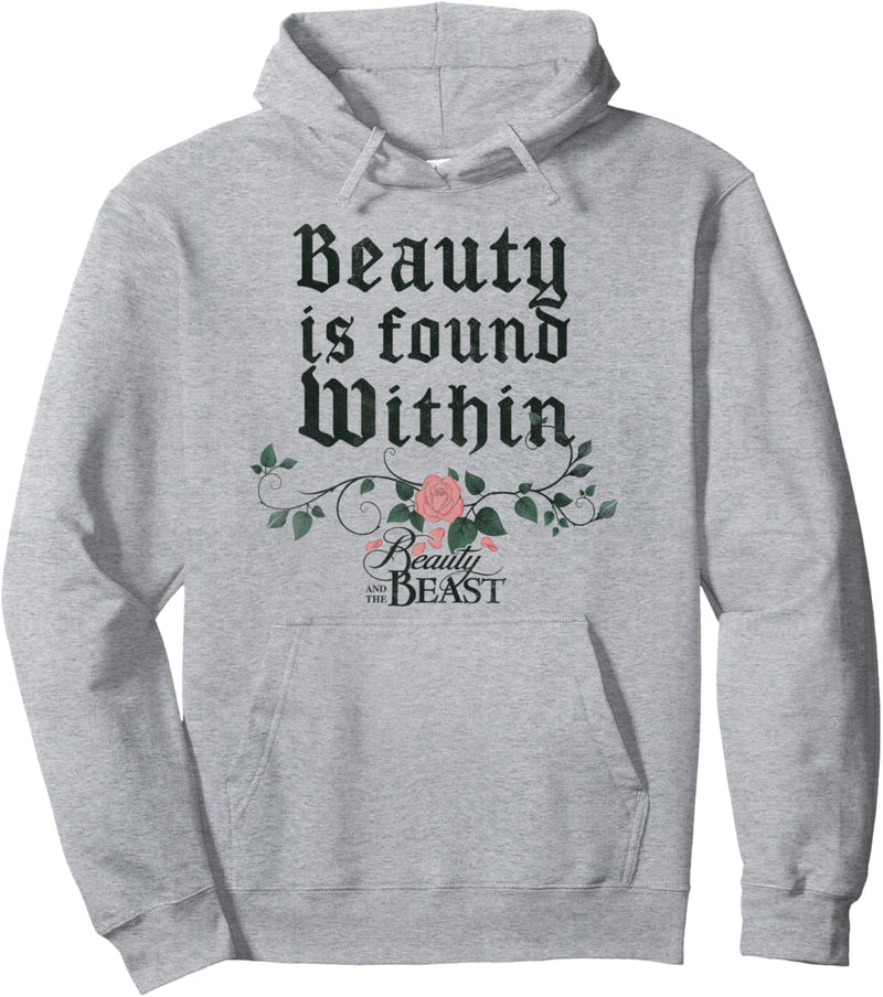 Disney Beauty And The Beast Roses Pullover Hoodie