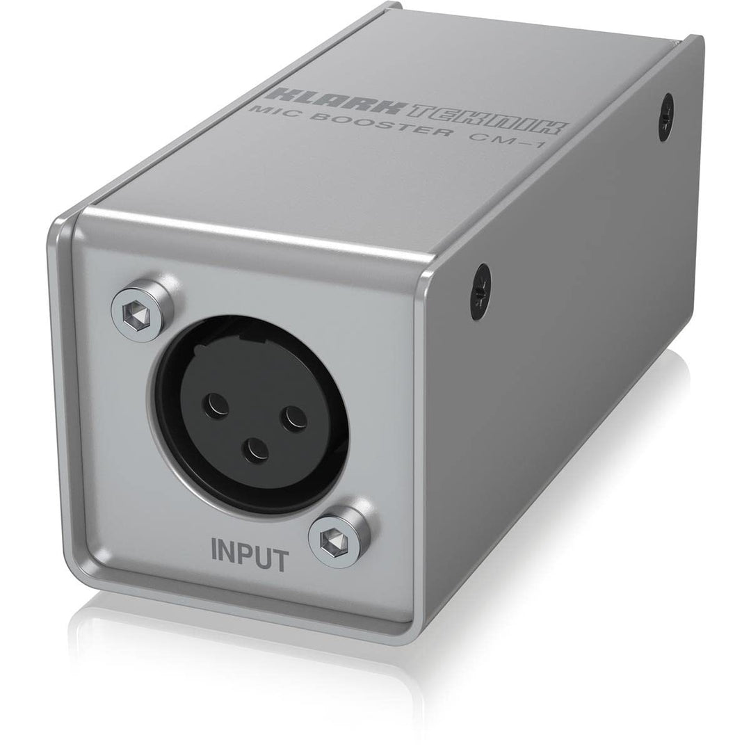 Klark Teknik MIC BOOSTER CM-1 Dynamischer Mikrofonverstärker mit hochwertigem Vorverstärker, MIC BOO