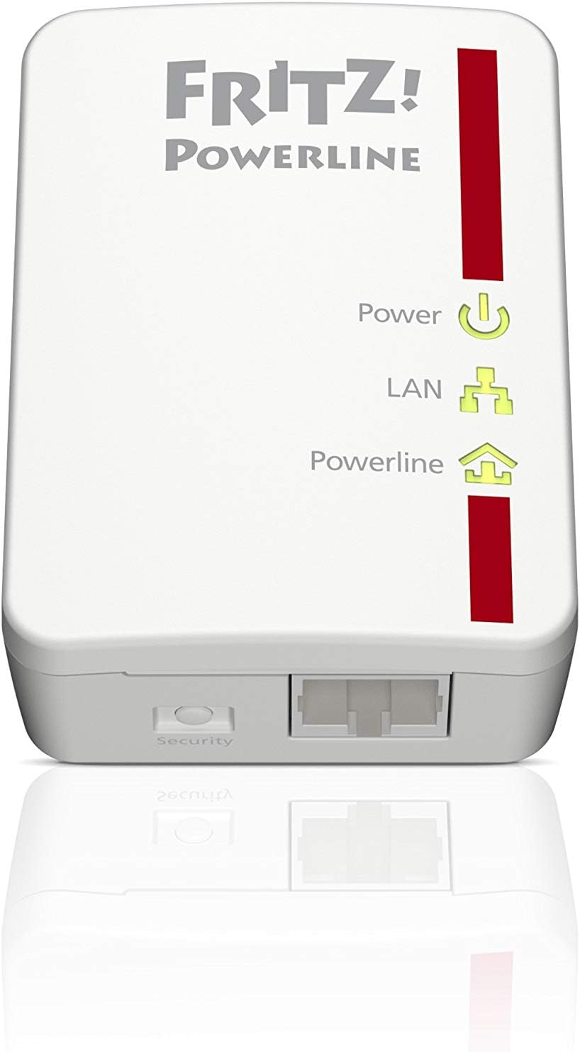 AVM FRITZ!Powerline 510E Einzeladapter Single Adapter 510E Deutschsprachige Version, Single Adapter