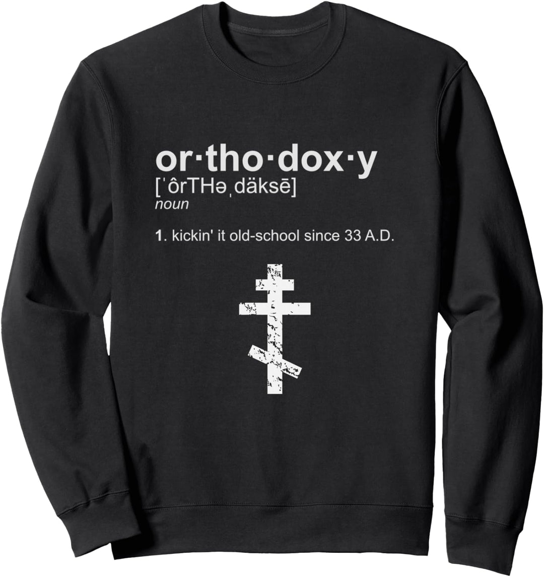 Russisch Griechisch Byzantinische Orthodoxie Definition Sweatshirt