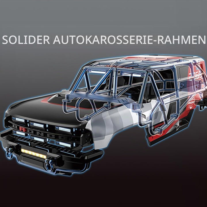 X-Verse MJX H12P 1:12 Ferngesteuertes Auto für Erwachsene, 4WD 12KM/H Wasserdichtes RC Auto mit Bürs