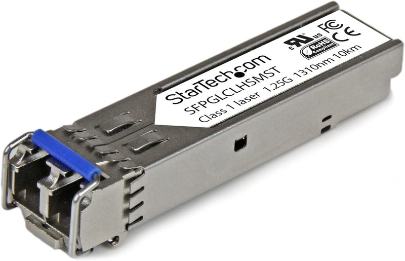 StarTech.com Cisco kompatibles Gigabit SFP Transceiver Modul SM LC - Mini-GBIC bis 10Km - Glasfaser