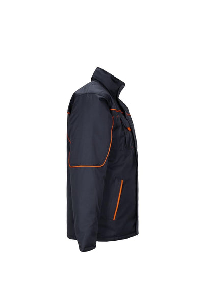 Planam Outdoor Winter Herren Piper Jacke marine orange Modell 3536 Grösse XS marine/orange XS, marin