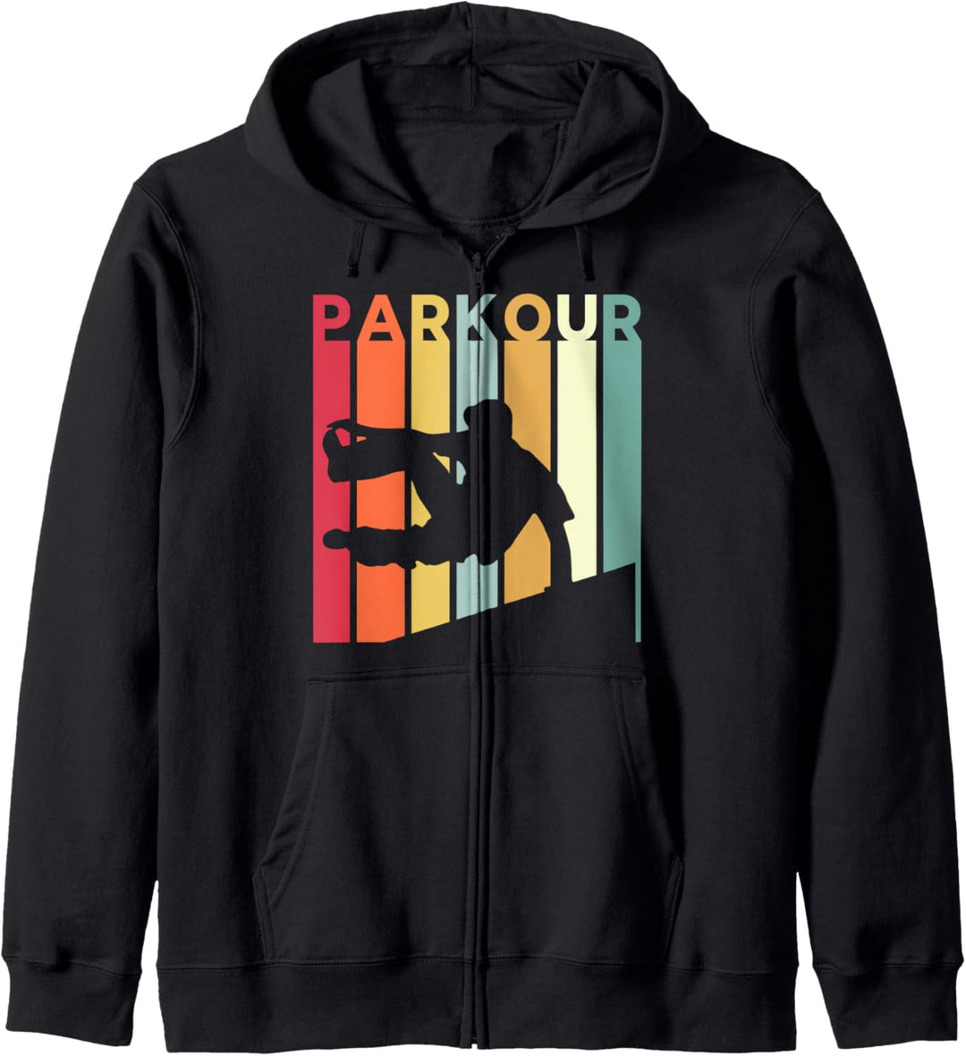 Parkour Parkourläufer Freerunning Extremsport Strassensport Kapuzenjacke