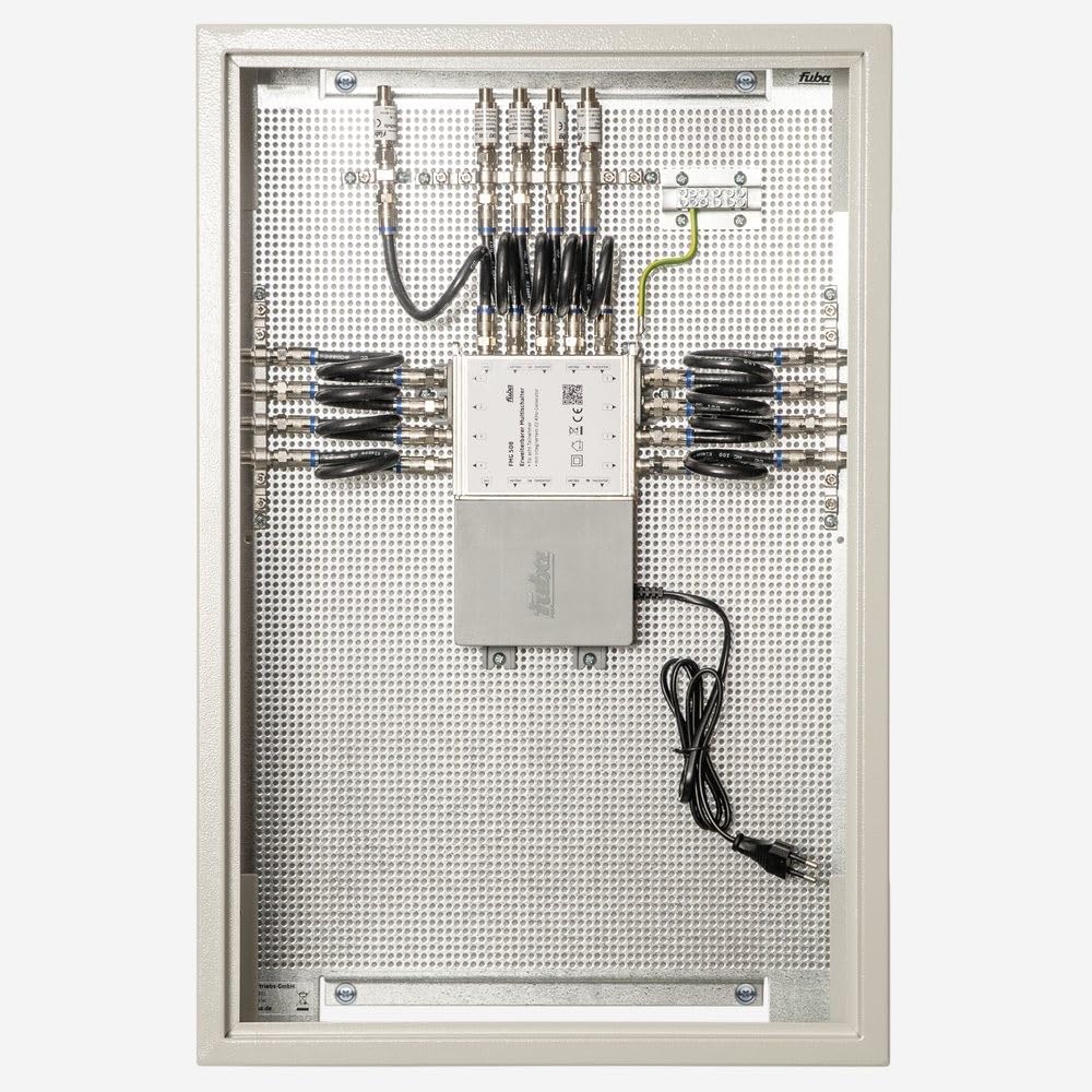 Fuba FMP 508 SL Multischalter-Paneel | Multischalter 8 Teilnehmer, EIN Satellit, komplett vormontier