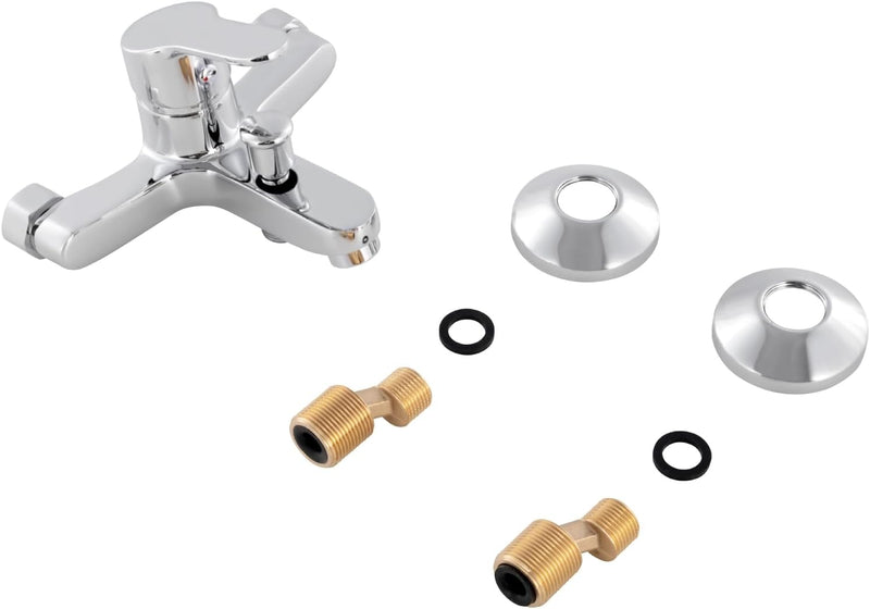 aquaSu® Basic Wannenarmatur 863 mit Umsteller, Typ 1/2 &