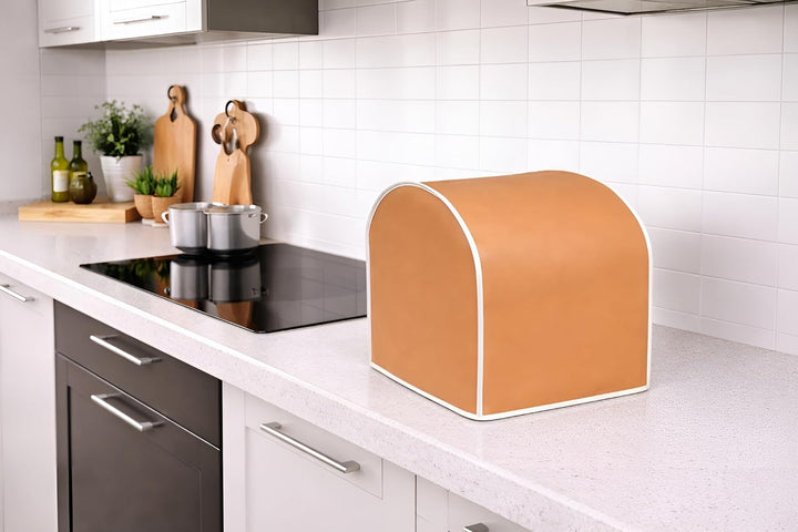 Abdeckhaube für Monsieur Cuisine smart/connect/plus, Schutzhaube aus Kunstleder, fleckenabweisend, w