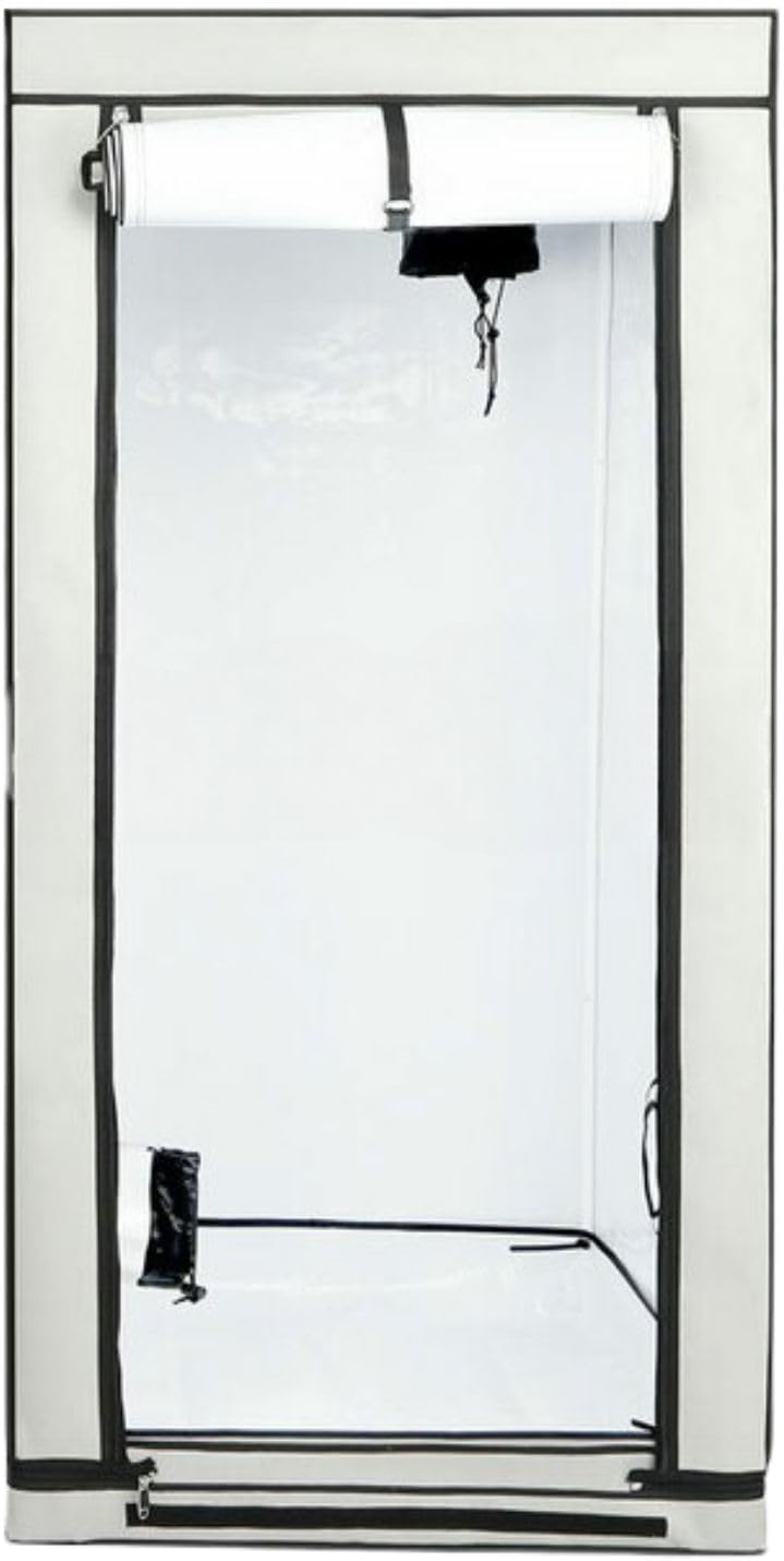 HOMEbox Ambient 80x80x180 cm - Zuchtzelt Growschrank Growzelt Zuchtbox Gewächszelt Homebox Lichtdich