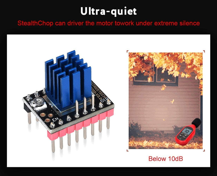 BIGTREETECH Octopus V1.1 Steuerplatine mit 8pcs TMC2208 UART, 32 Bit Kompatibler Touchscreen der TFT