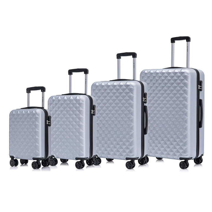 Koffer Suitcase Set, Trolley Reisekoffer, Rollkoffer Handgepäck, Kofferset, Gepäckset mit 360° Rolle