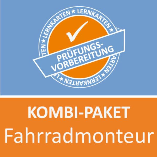 Kombi-Paket Fahrradmonteur Lernkarten, Taschenbuch