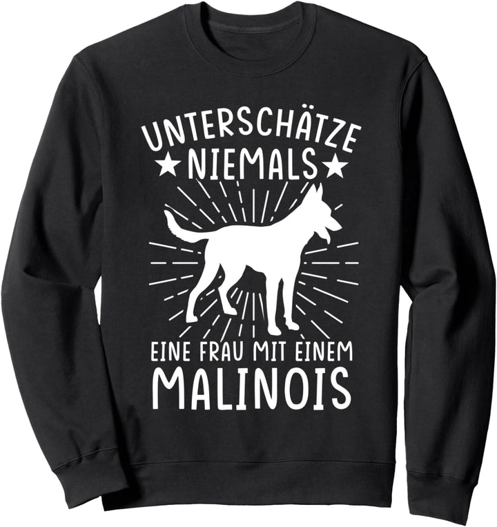Malinois Hund Schäferhund Polizeihund Sweatshirt