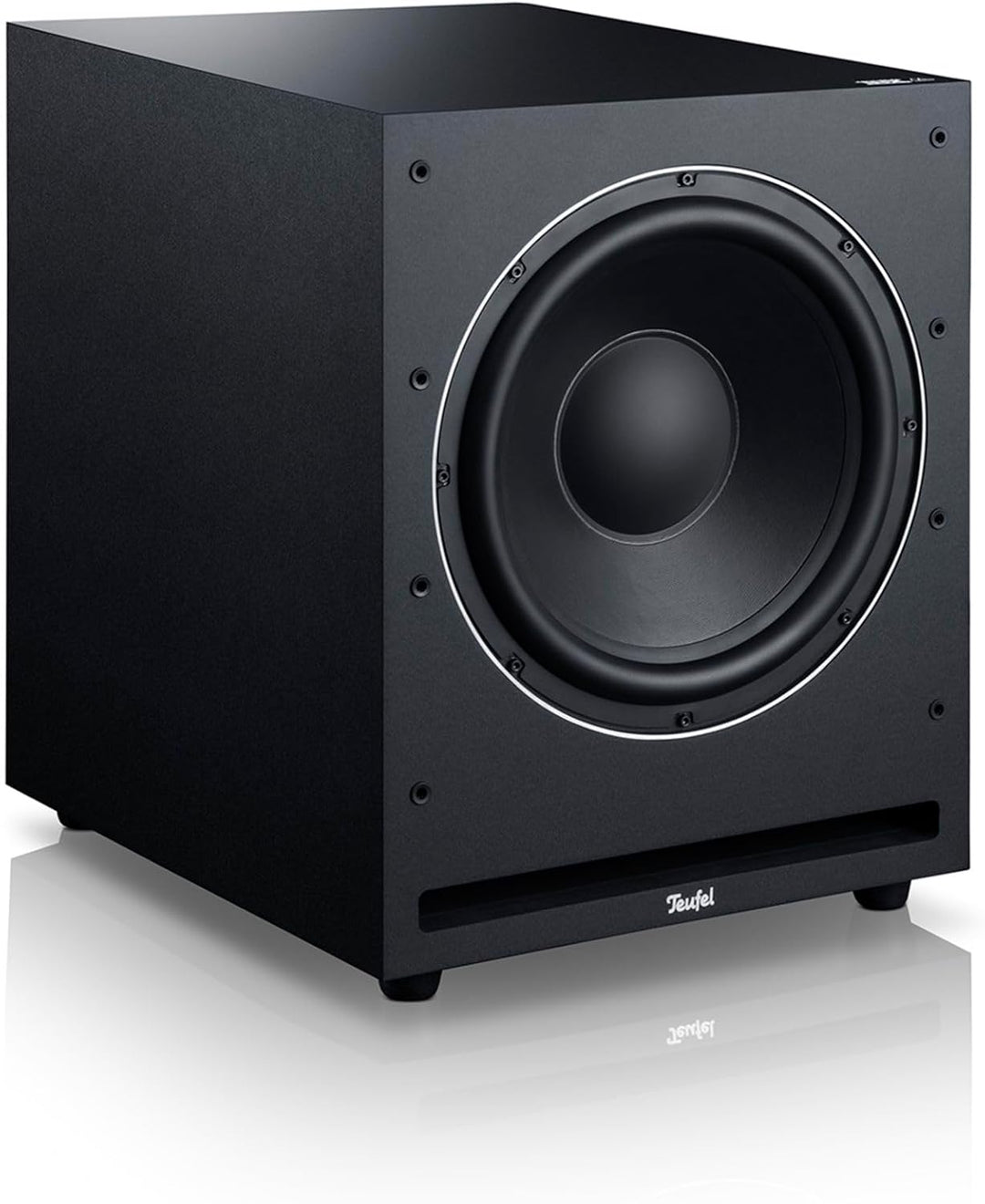 Teufel Aktiv-Subwoofer S 6000 SW - Mächtiger Subwoofer (optional kabellos), 300 mm Tieftöner, Frontf