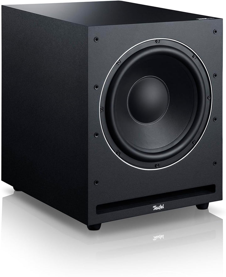 Teufel Aktiv-Subwoofer S 6000 SW - Mächtiger Subwoofer (optional kabellos), 300 mm Tieftöner, Frontf