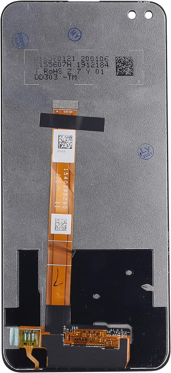 SwarKing LCD Display kompatibel mit Realme 6 Pro Touch Screen Digitizer (Schwarz ohne Rahmen) Ersatz