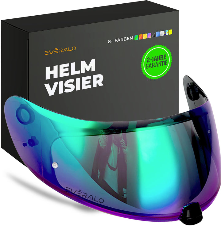 Everalo Kompatibel mit Hjc Fg17 Visier - Is17 - FgSt - C70 - HJ20M - Helmvisier Pinlock Ready - Anti