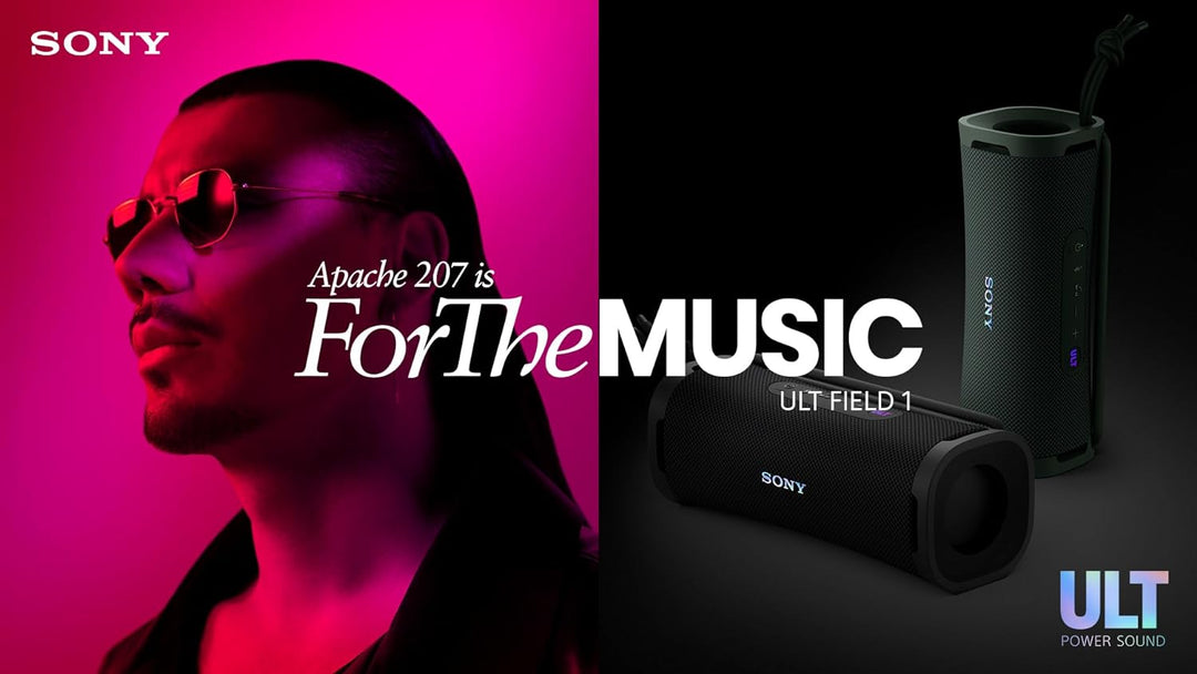 Sony ULT Field 1 - Kabelloser tragbarer Bluetooth-Lautsprecher mit ULT Power Sound, kraftvollem Bass