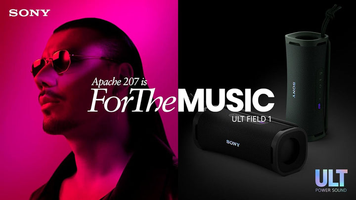 Sony ULT Field 1 - Kabelloser tragbarer Bluetooth-Lautsprecher mit ULT Power Sound, kraftvollem Bass