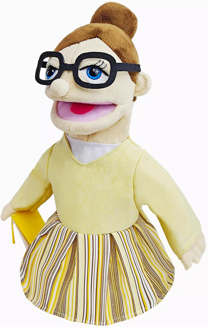 Theater-Handpuppen für Kinder,inklusive Lehrer,Polizist,Bauer,Pirat,Detektiv usw.mit beweglichen off