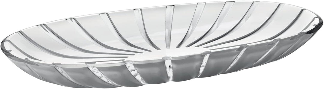 Guzzini - Grace, Servierschale - Himmelgrau, 38 x 19 x h4,5 cm - 27970092, Himmelgrau